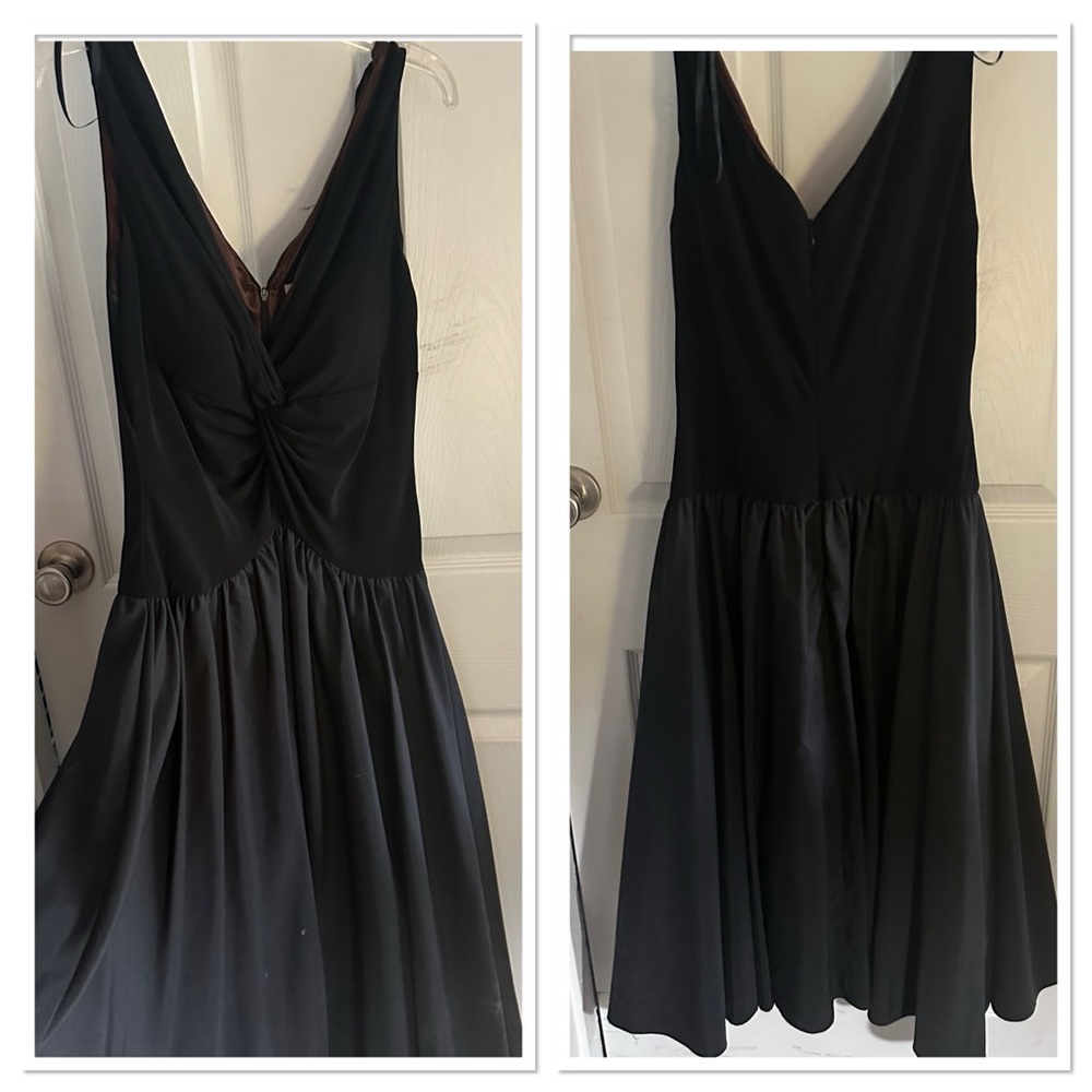 Jessica Howard Black Backless Dress